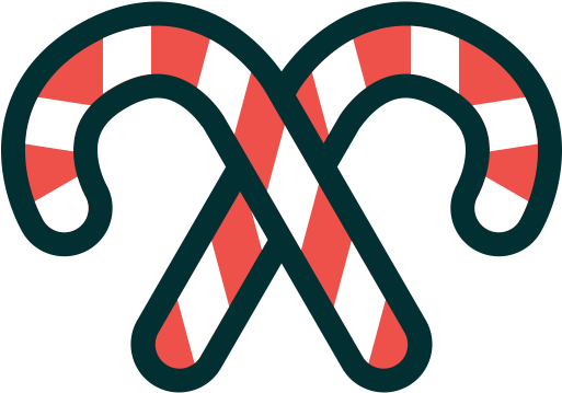 Candies, Candy Canes, Canes, Christmas, Christmas, - Candy (512x512)