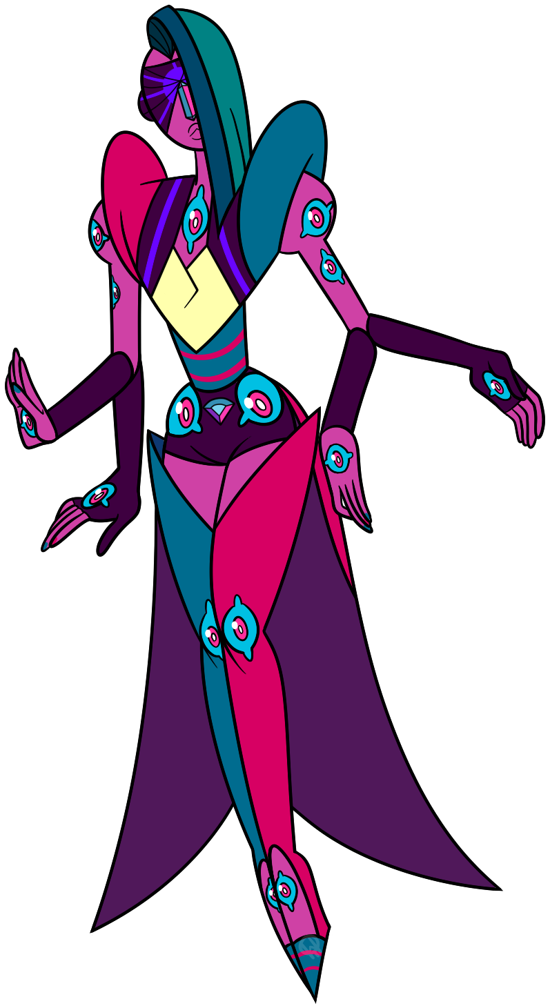 This Is For An Art Trade With&nbsp - Garnet And Oc Fusion (797x1461)