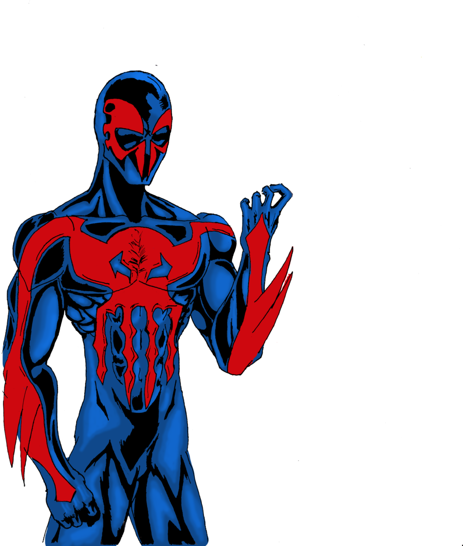 Spiderman 2099 Final Draft By That1guyinmycar Spiderman - Spiderman 2099 Png (900x1085)
