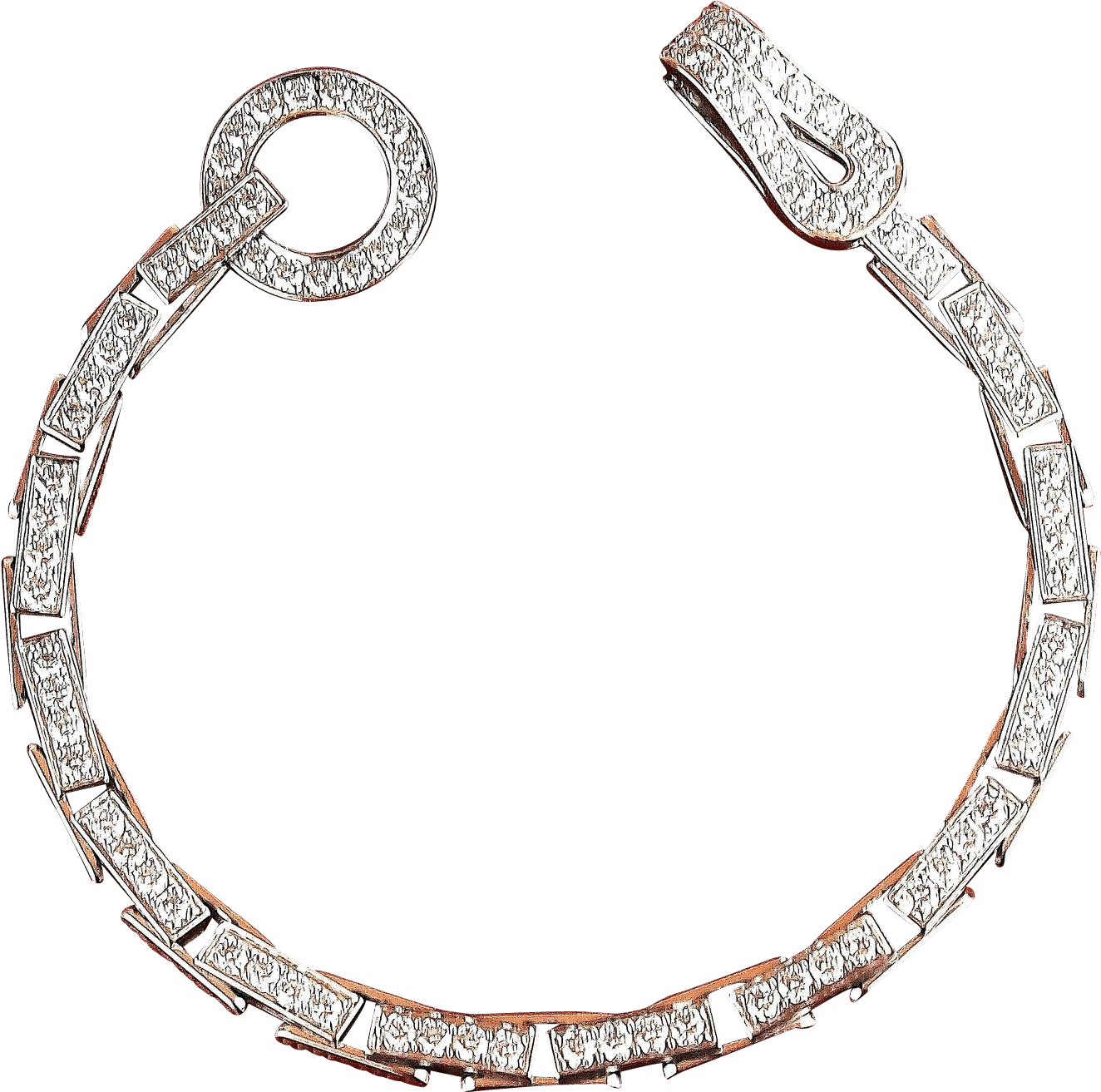 20 Ctw Diamond Agrafe Designer Bracelet ~ 18k Gold - Necklace (1323x1323)