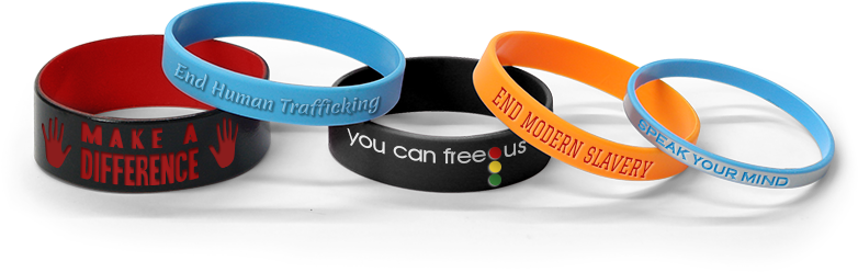 Stop Human Trafficking Bracelets - Bracelet (800x460)