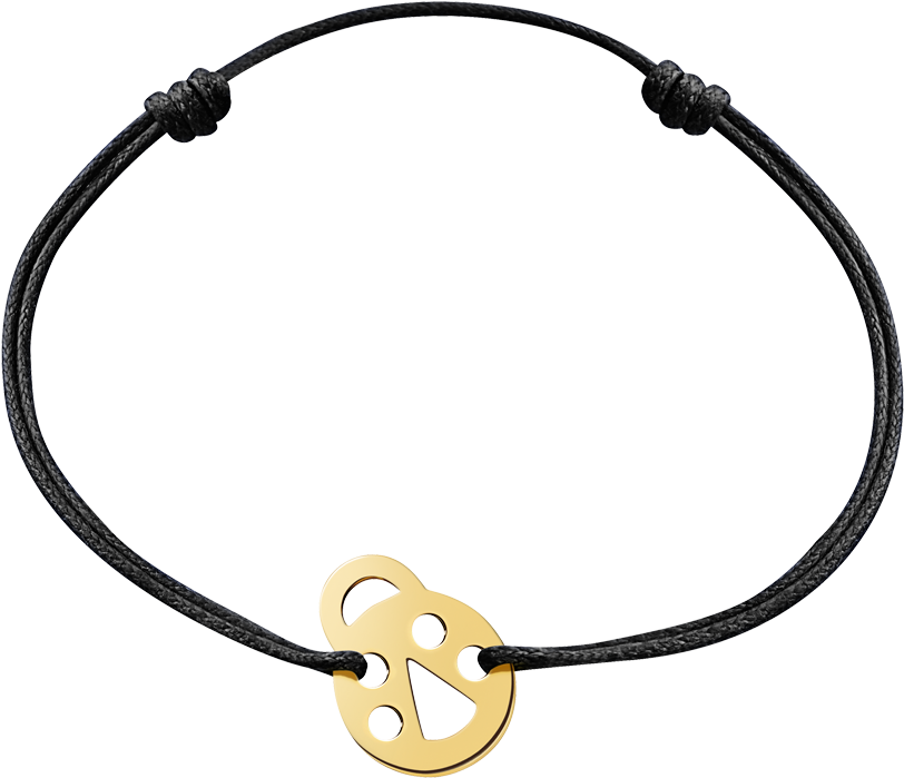 Bubbles Ladybird Cord Bracelet - Bracelet Dinh Van (850x850)