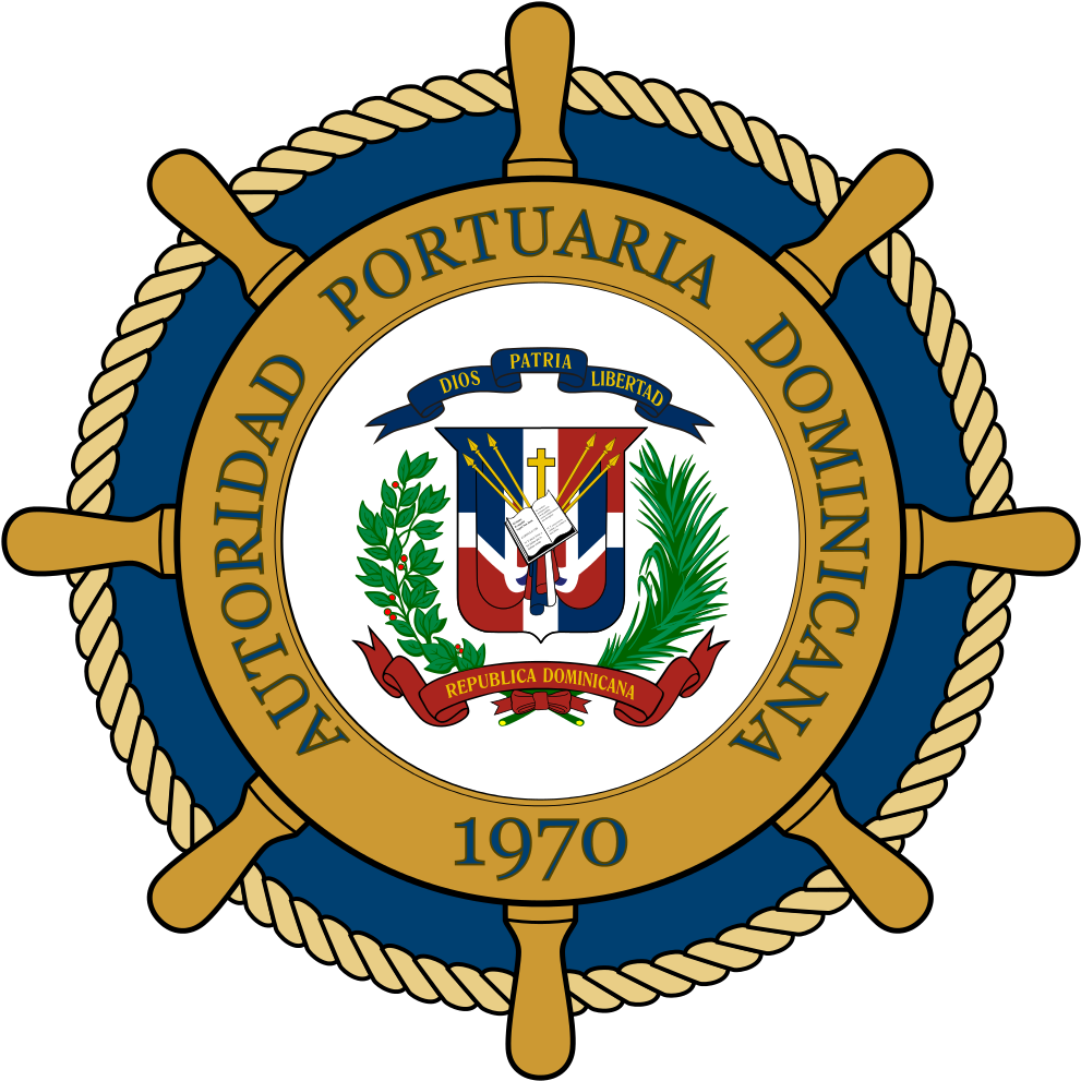 Autoridad Portuaria Dominicana - Dominican Republic Round Ornament (1024x1024)