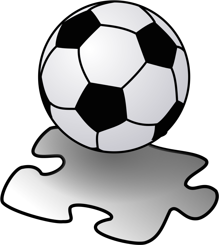 File - Soccer Stub - Svg - Soccer Ball Vector Free (1024x1024)