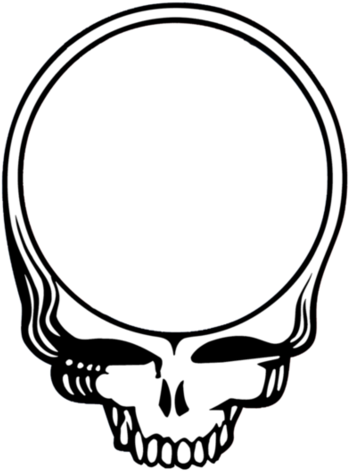 Sleleton Clipart Grateful Dead - Grateful Dead Steal Your Face (362x481)