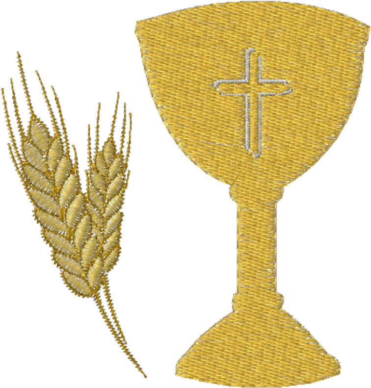 Eucharist Chalice First Communion Extraordinary Minister - Cross (800x800)