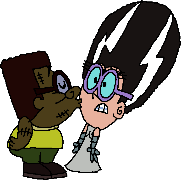 Frankenstein Tootie And Irwin - Frankenstein (840x822)