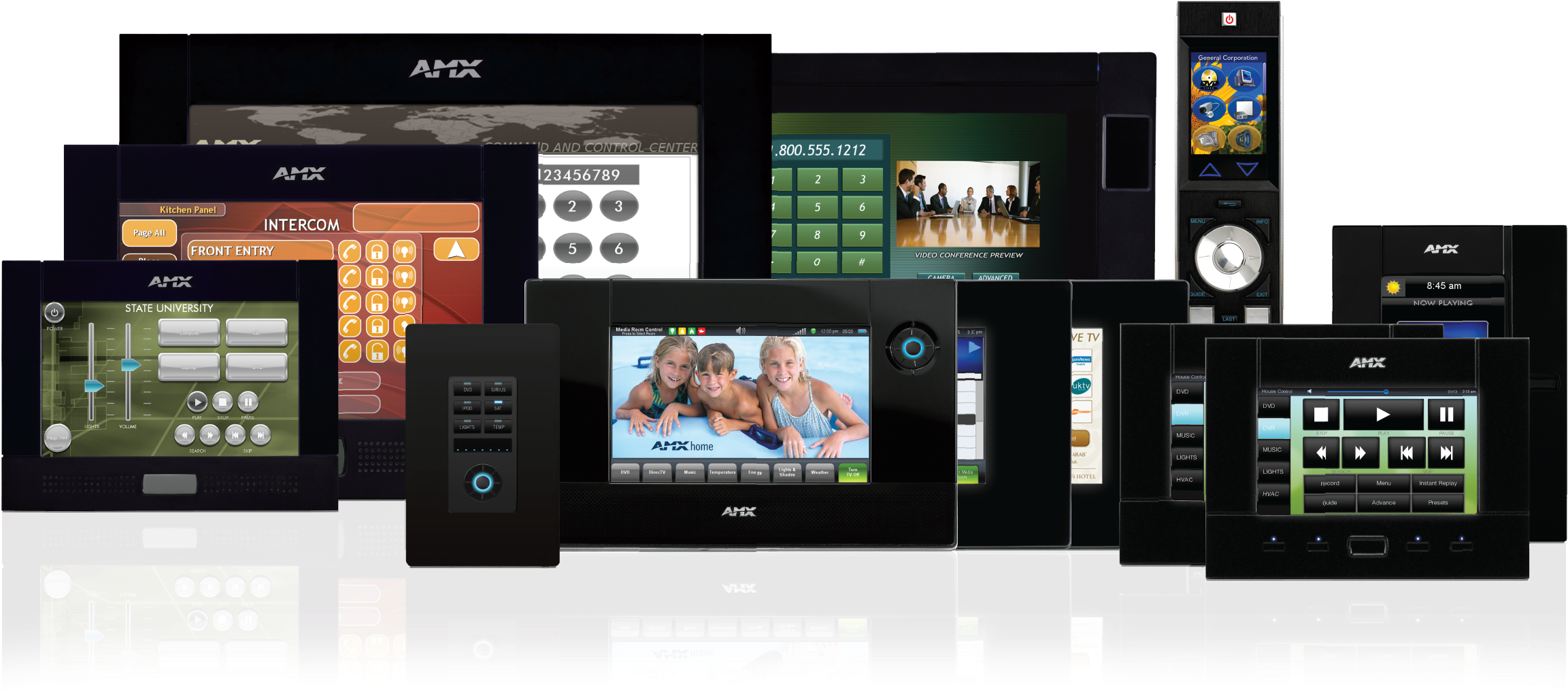 Full Size Of Smart Home - Amx Mvp-wds-9 - Dock (2400x1192)