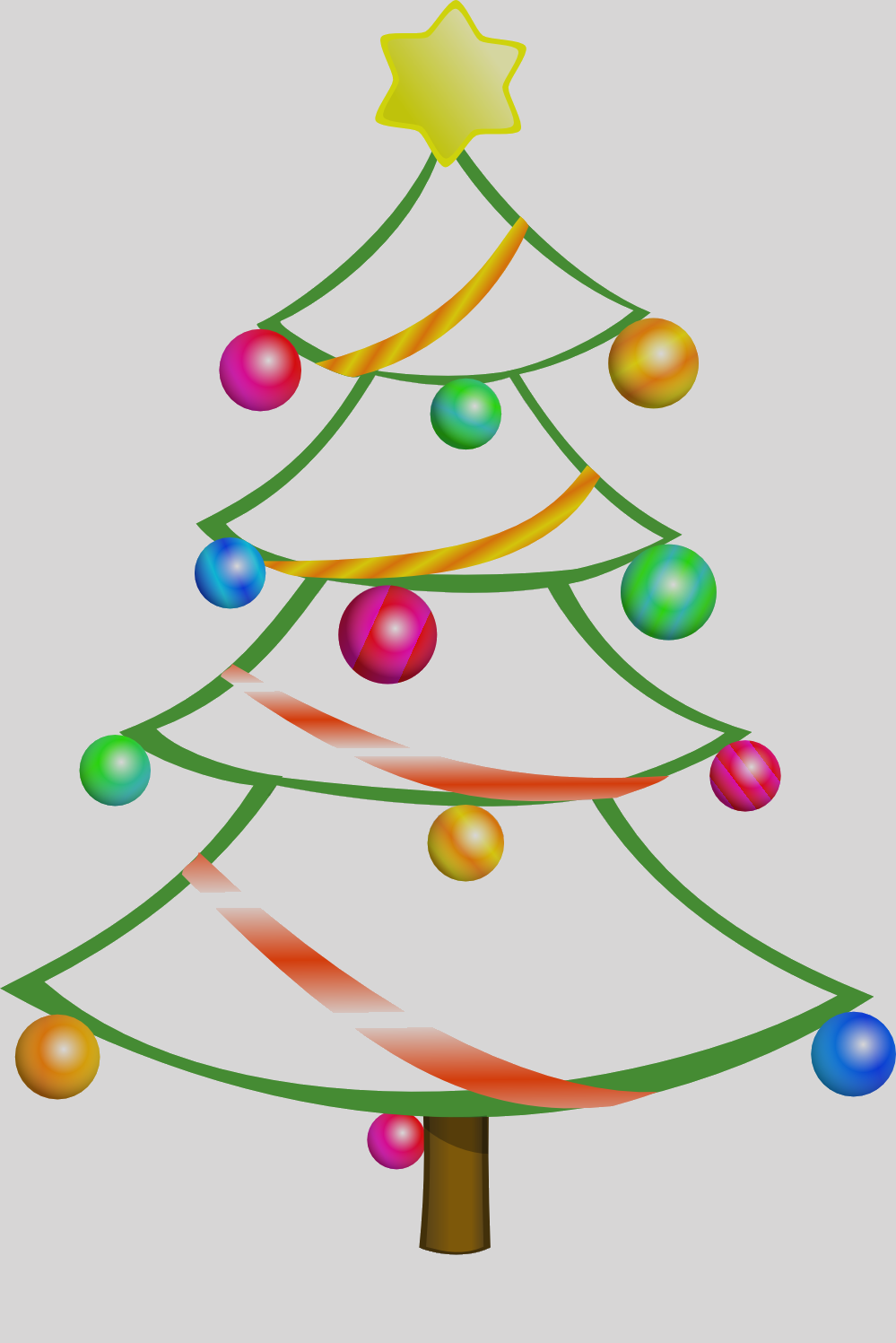 Free Clip Art Ornament Christmas (999x1497)