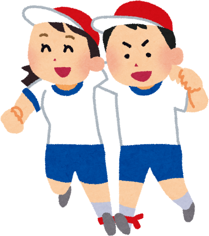 Three-legged Raceの季節。 Nininsankyaku - 2 人 3 脚 イラスト (756x800)