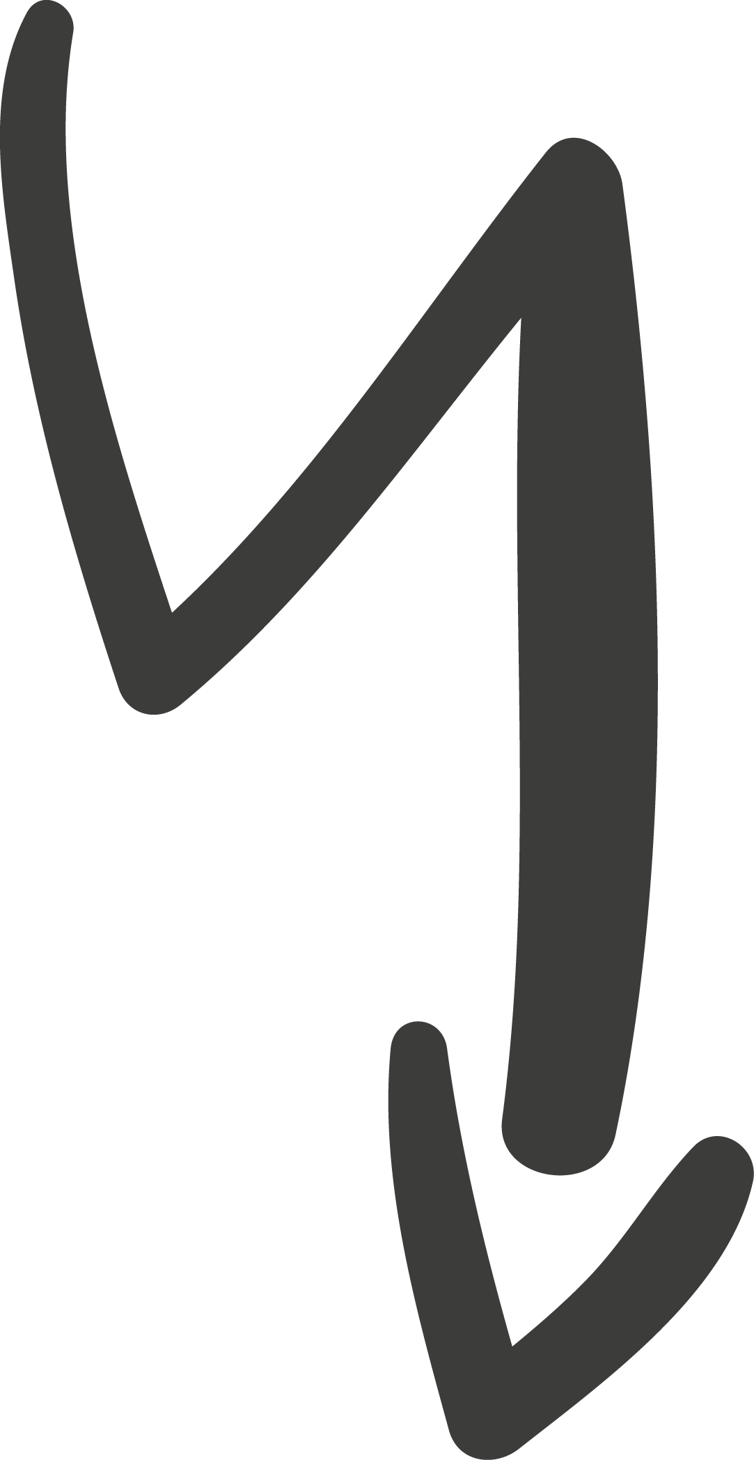 Arrow Euclidean Vector Cursor - King's Staff (1083x2096)