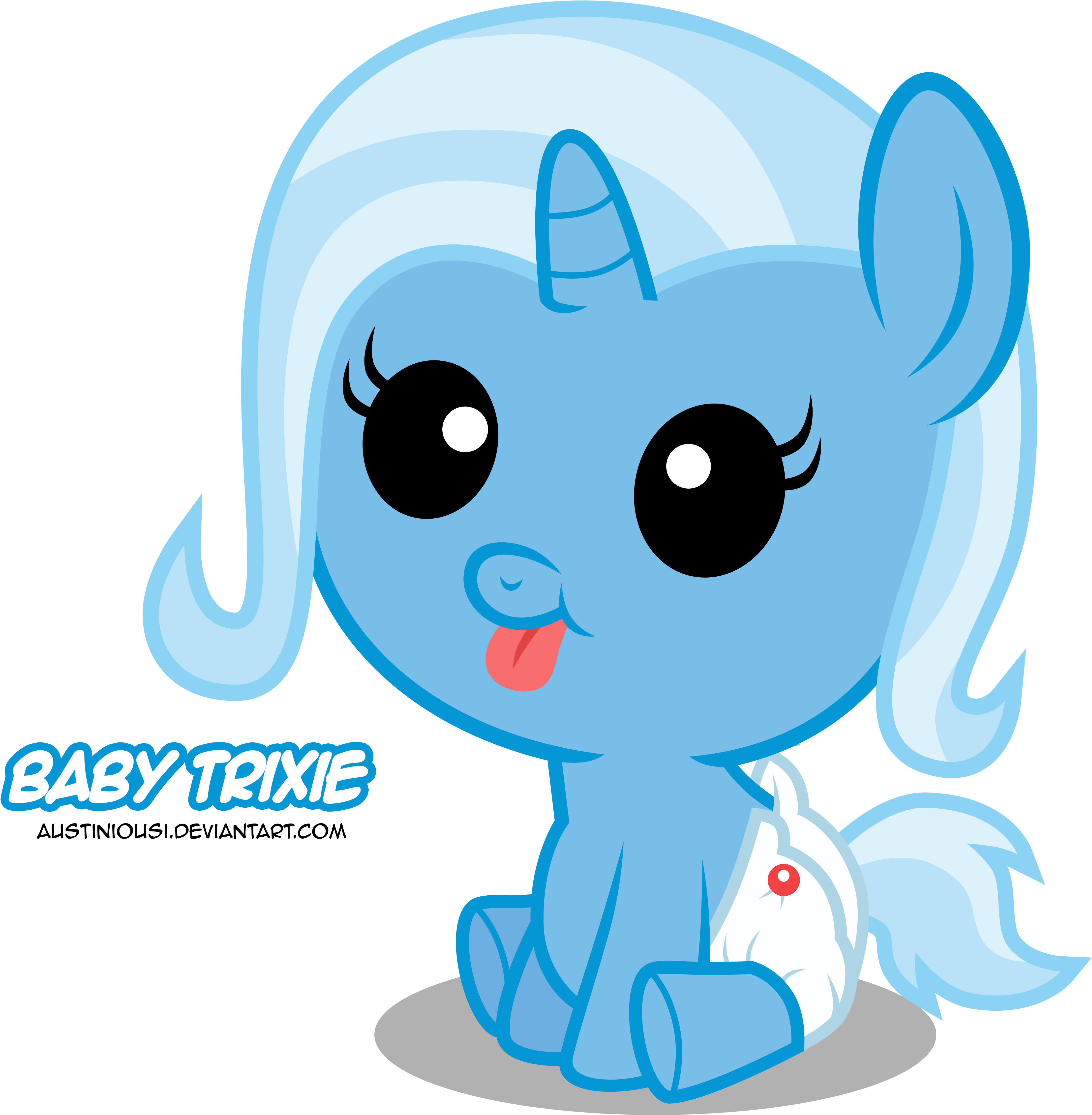 Austiniousi, Baby, Baby Pony, Diaper, Foal, Pony, Safe, - My Little Pony Baby Trixie (4720x4863)