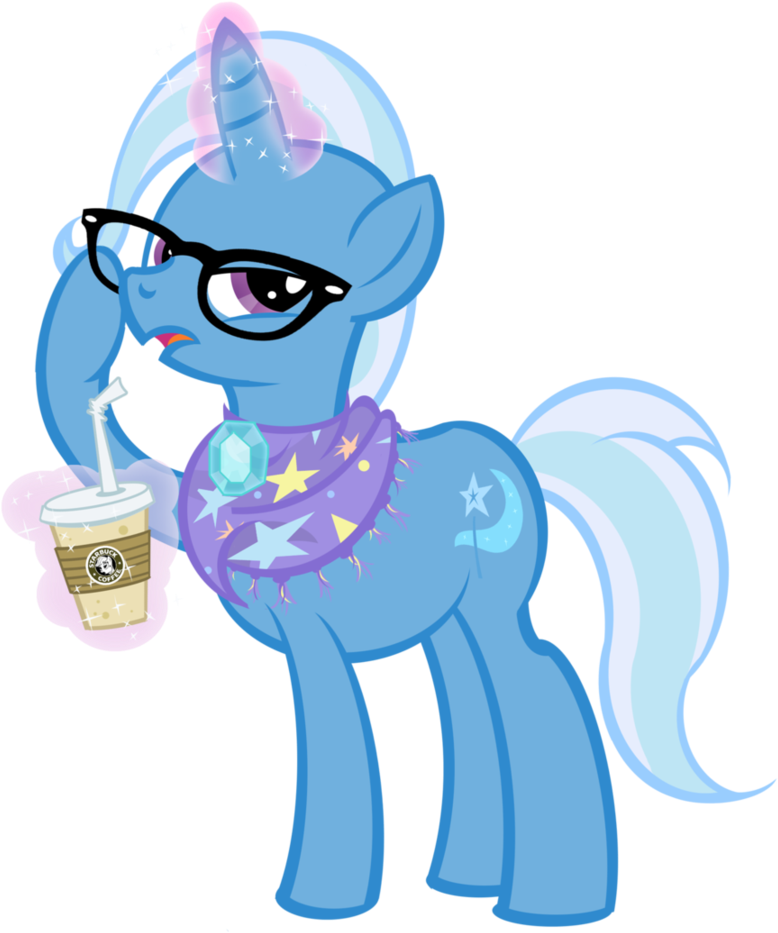 My Little Pony Trixie - My Little Pony Hipster (811x984)