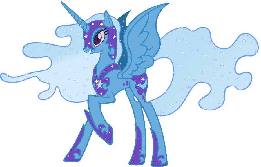 The Frightful And Omnipotent Trixie By Doctorxfizzle - My Little Pony Derpy Muffins (900x576)