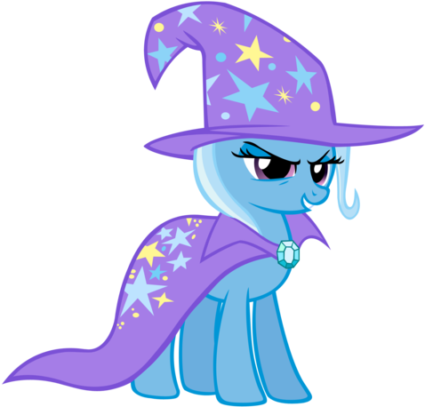 My Little Pony Friendship Is Magic Wallpaper Entitled - My Little Pony Trixie Lulamoon (497x500)
