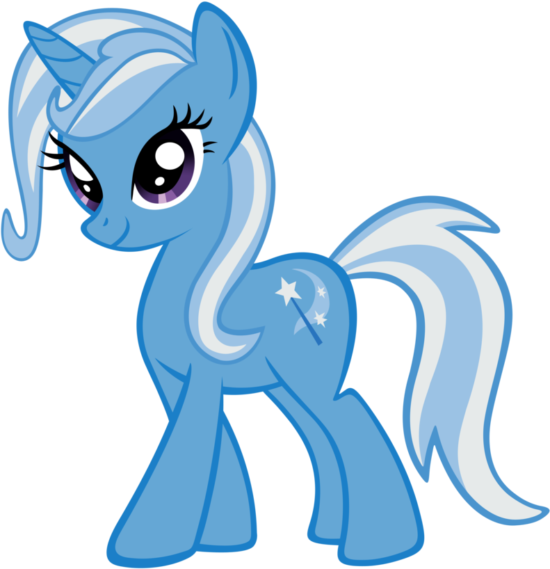 My Little Pony Trixie Vector For Kids - My Little Pony Friendship (920x869)