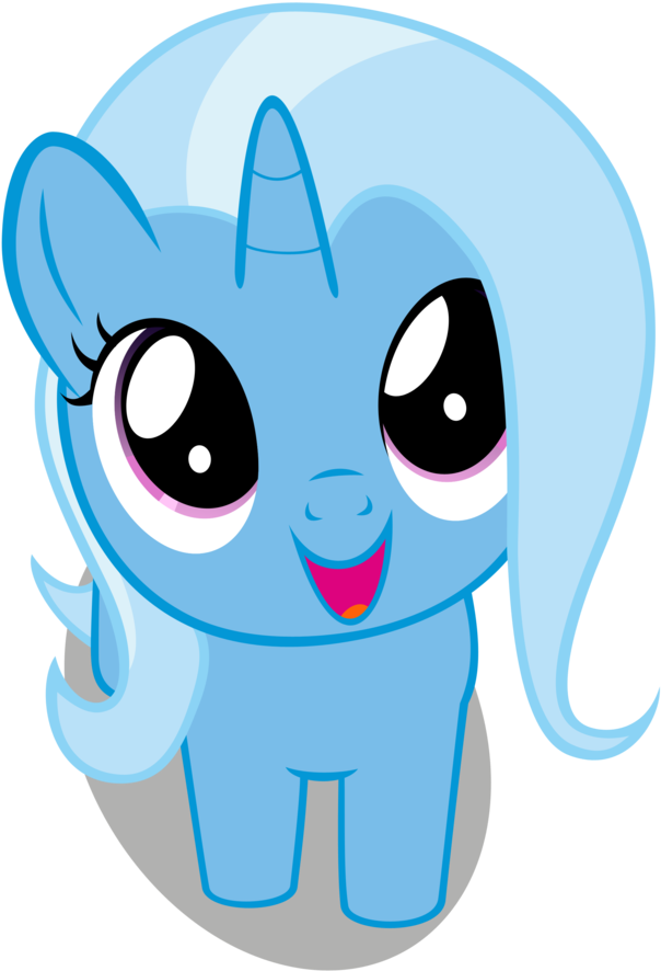 Source - Www - Neoanime - Co - Kr - Report - Baby Trixie - Applejack My Little Pony Friendship Is Magic Cute Art (714x900)