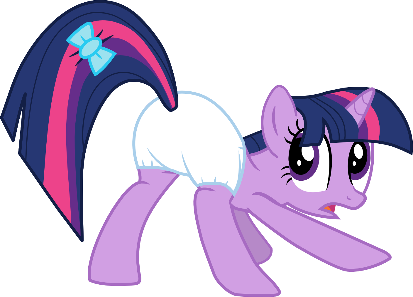 Twilight - My Little Pony Diaper (1408x1011)
