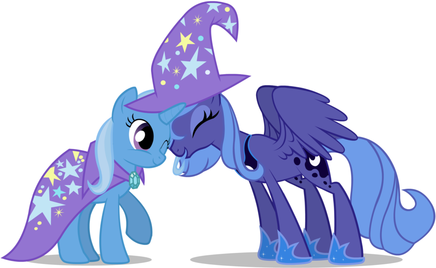 My Little Pony Trixie And Luna (900x579)