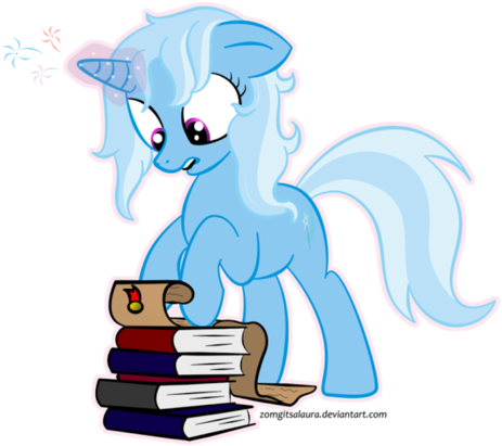 My Little Pony Trixie - Cartoon (500x472)