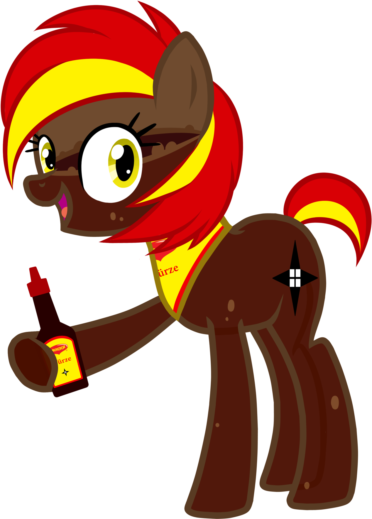 Pony Horse Mascot Clip Art - Cartoon (1600x1968)
