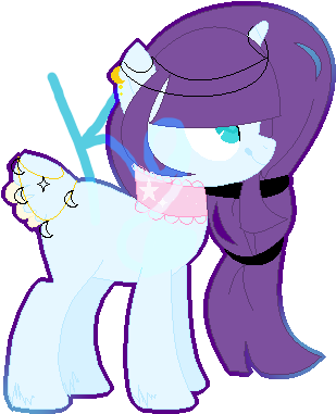 My New Mascot Pony, Moon Magic By Banaq - Cartoon (382x383)
