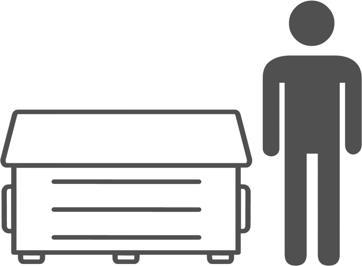 2 Yard Front End Container - 2 Yard Front End Container (1300x903)