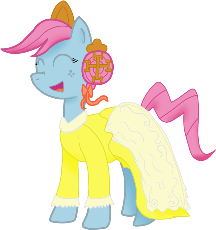 Rioumcdohl26, Clothes, Dress, Earth Pony, Fallas, Fallera, - Cartoon (1024x1024)