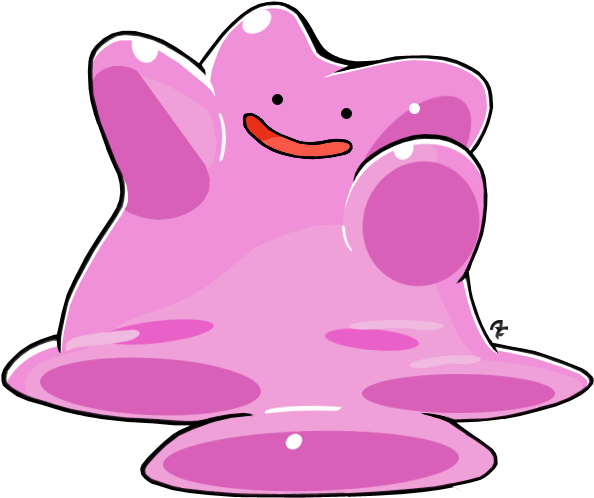 Ditto Latias Pokémon Hoopa Clip Art - Digital Art (600x600)