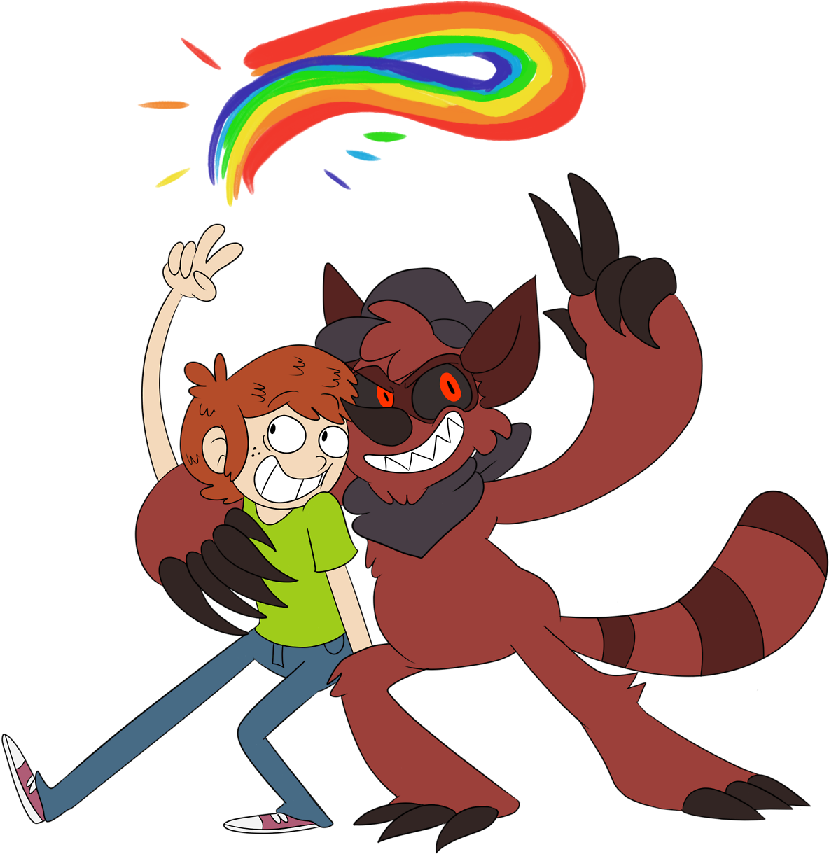 “ A Commission For @mactheactor I Really Enjoy His - Cartoon (1280x1261)