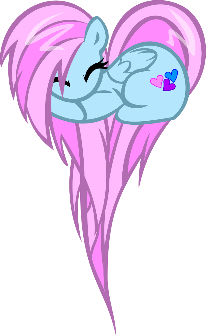 Cotton Cloud Heart By Kinnichi - My Little Pony (665x1080)