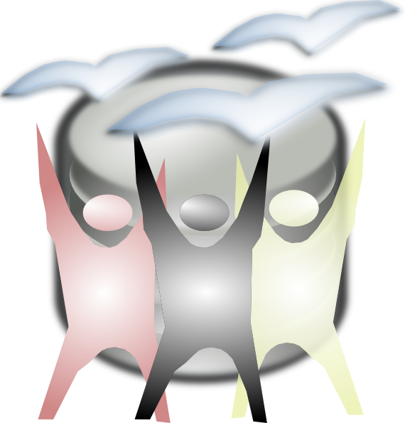 Gnu Clipart Deer Clipart - Freedom Clip Art (570x595)