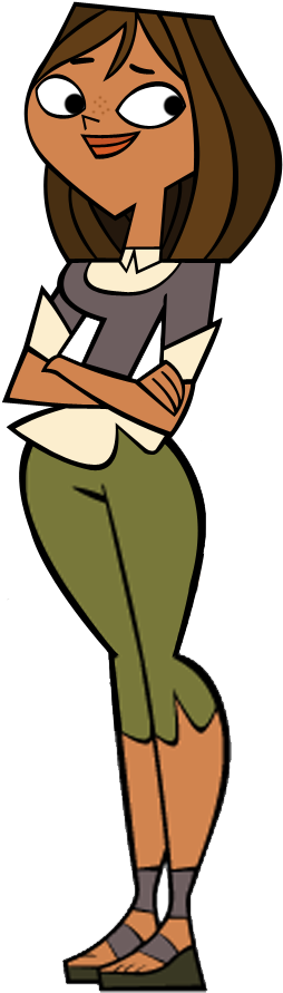 Tdi Courtney By 100latino - Total Drama Island Courtney (314x918)
