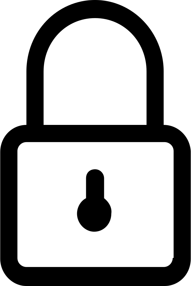 Lock Comments - Lock Unlock Icon Png (656x980)