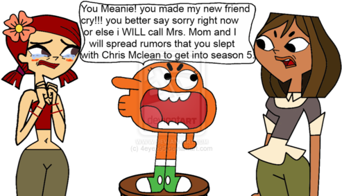 Total Drama Island Achtergrond Containing Anime Entitled - Zoey From Total Drama (500x282)