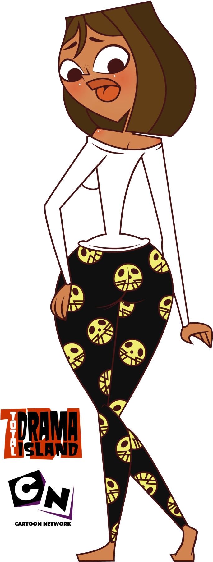 Courtney Total Drama Courtney Tdi Cartoon Network Duncan - Cartoon Network Total Drama Island Complete Season (842x1920)