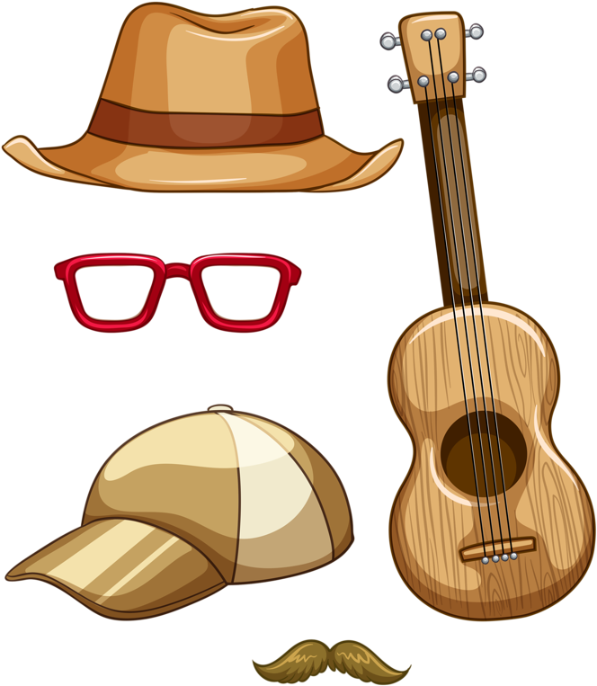 Яндекс - Фотки - Ukulele Vector (697x800)