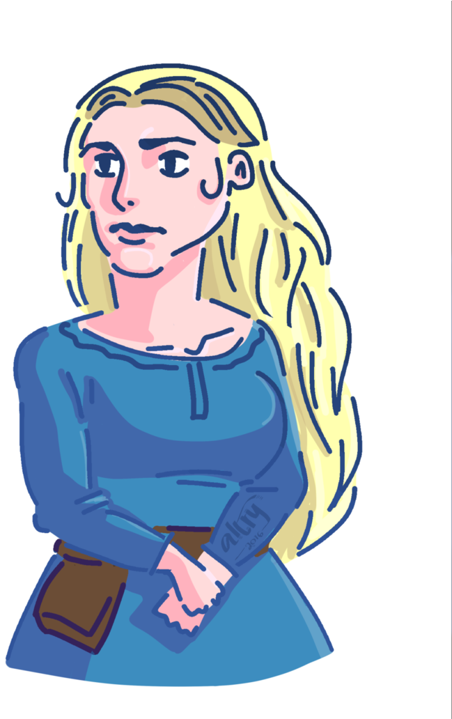 Dolores From Westworld By Altryturtle - Illustration (774x1031)