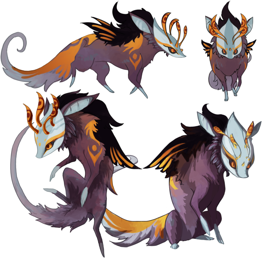 Magical Creatures - Illustration (894x894)