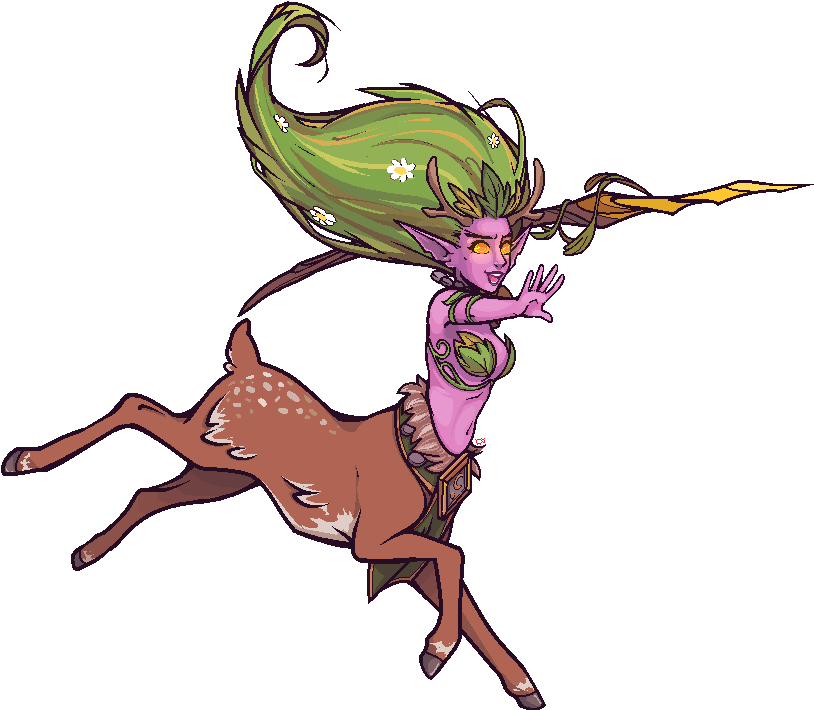 Let's Share Our Favorite Warcraft Fan-art [archive] - Lunara Heroes Of The Storm (843x723)