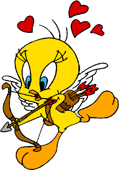 Looney Toon Christmas Clipart - Acho Que Eu Vi Uma Gatinha Eu Vi Sim (430x599)