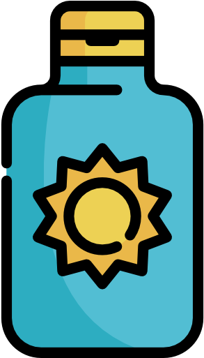 Sun Lotion Free Icon - Coloring Book (512x512)