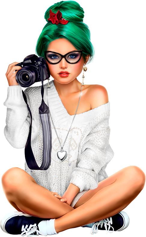 Обсуждение На Liveinternet - Tube Femme Photographe Png (486x785)