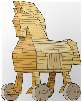 Trojan Horse Clipart (400x400)