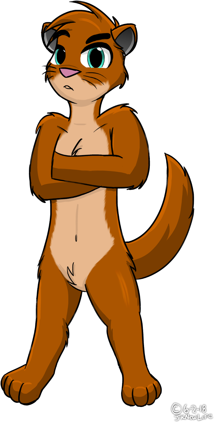 Some Otter Guy By Jknewlife Some Otter Guy By Jknewlife - Cartoon (825x1500)