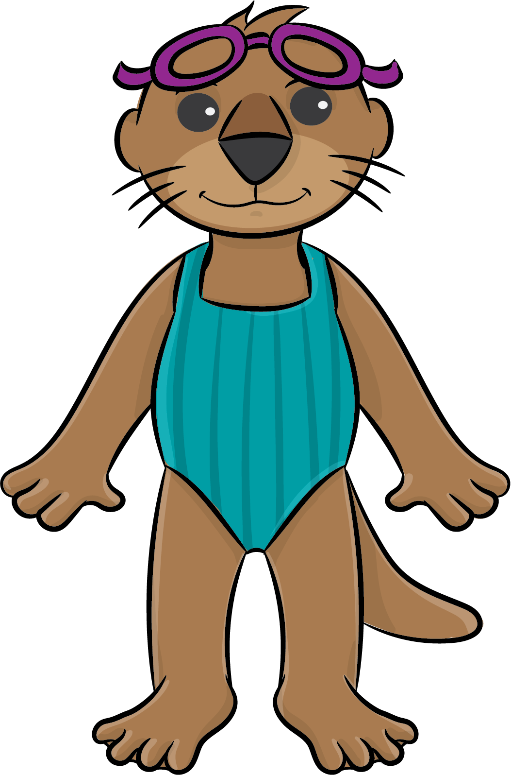 Otter Baby Iii - Little Otter Swim School (1053x1595)