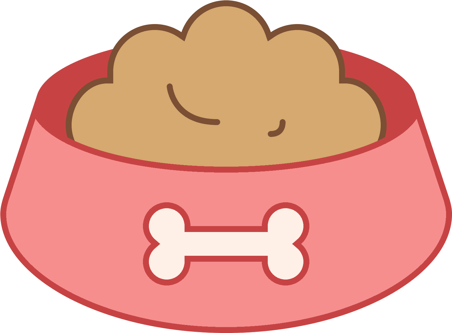 Dog Bowl Computer Icons Clip Art - Clip Art (1600x1600)