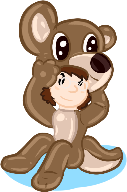 A Bsb Gets In A Rubber Otter Suit - Mammal (531x689)