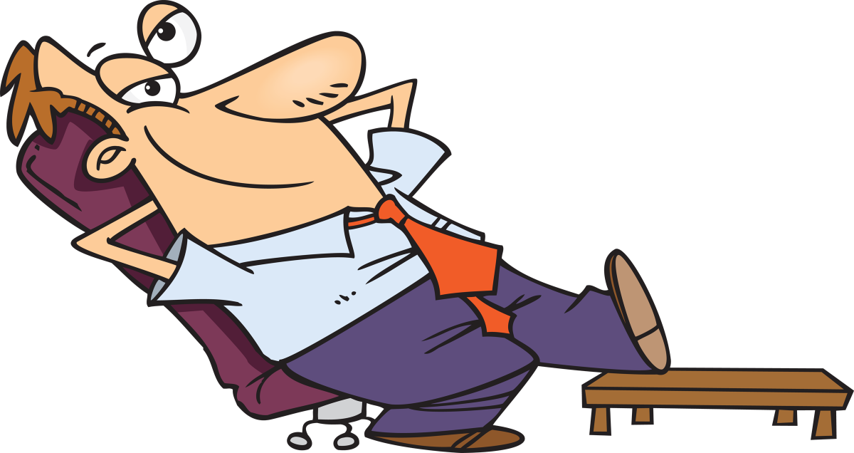Undefined Undefined - Person Relaxing Clipart (1200x636)