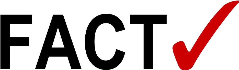 Text Reads "fact" Next To A Red Checkmark - Fast Rescue (957x298)